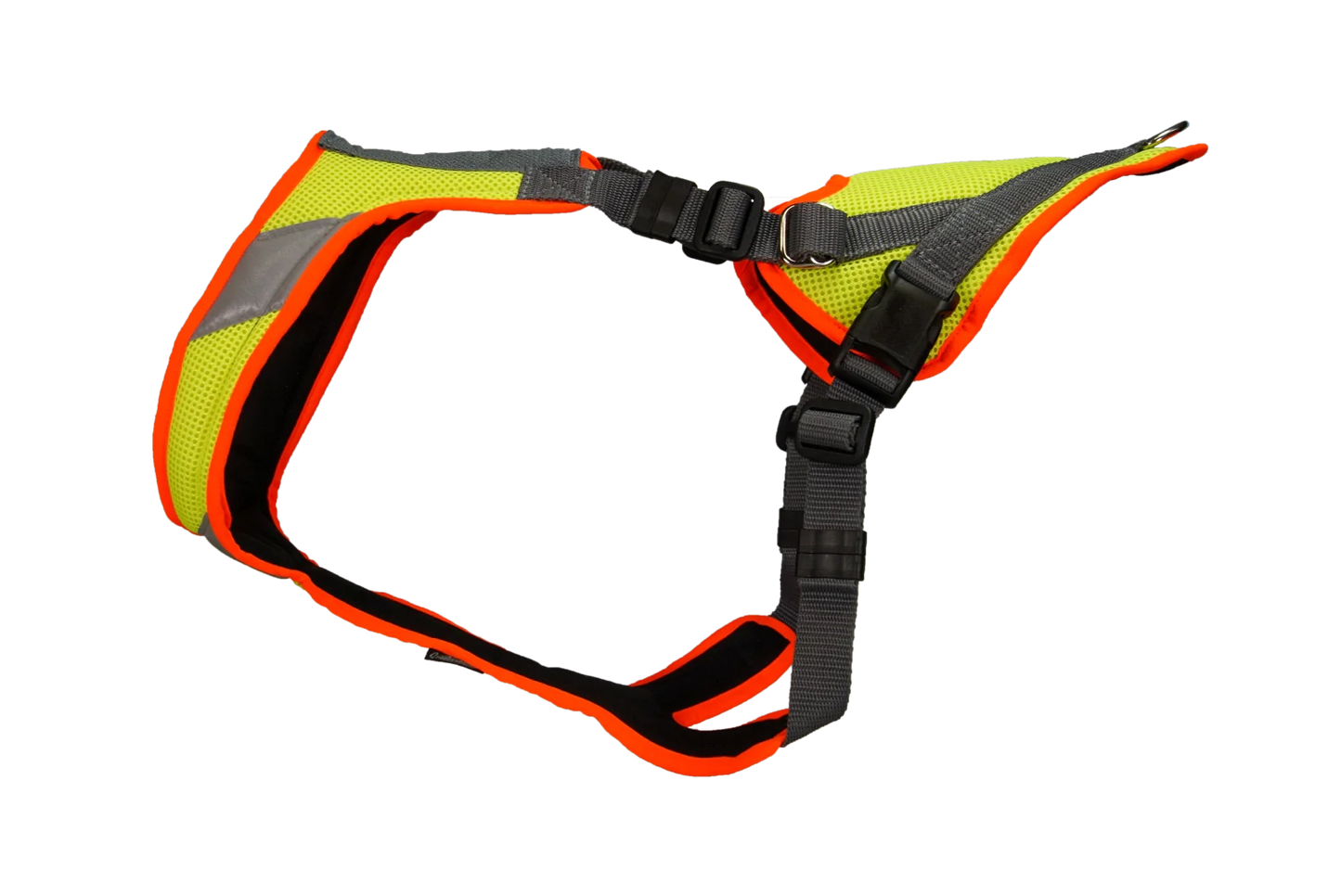 Grossenbacher Harnais V Mantrailing Recherche Utilitaire Noir-Noir reflex