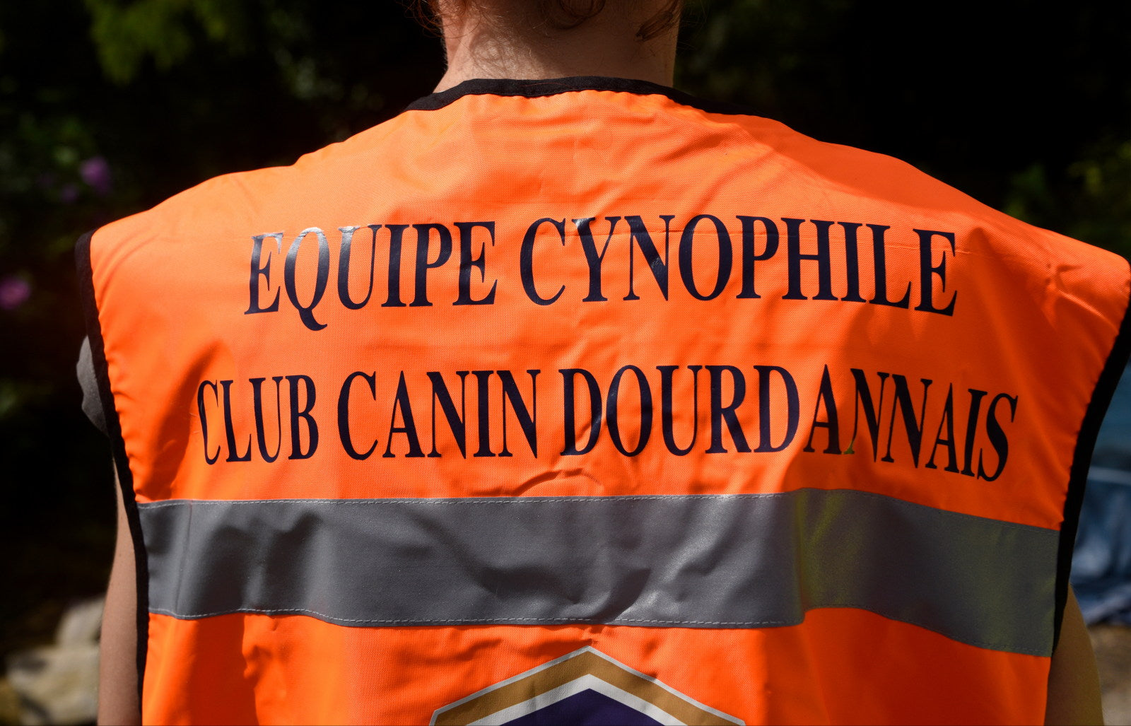 Flocage de gilet, devant et dos – Boutique pour Chien de Recherche