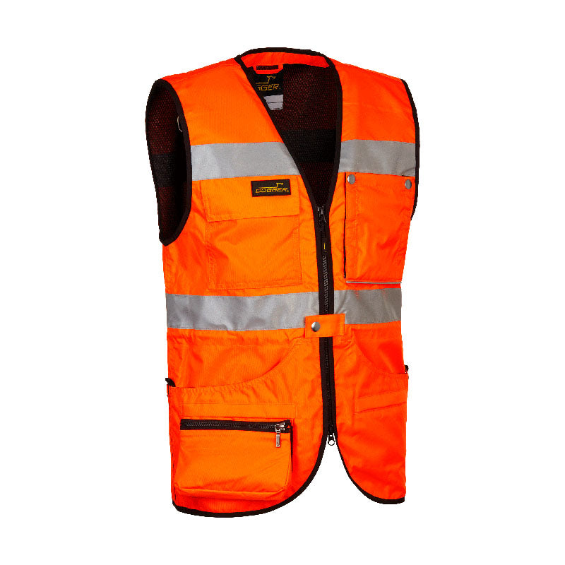 Gilet de Sécurité pour Travail de Chien de Recherche Homme/Femme orange - Dogger