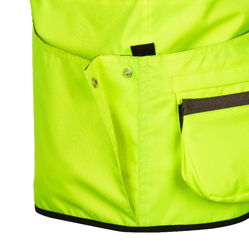 Gilet de Sécurité pour Travail de Chien de Recherche Homme/Femme jaune - filet dorsale - Dogger